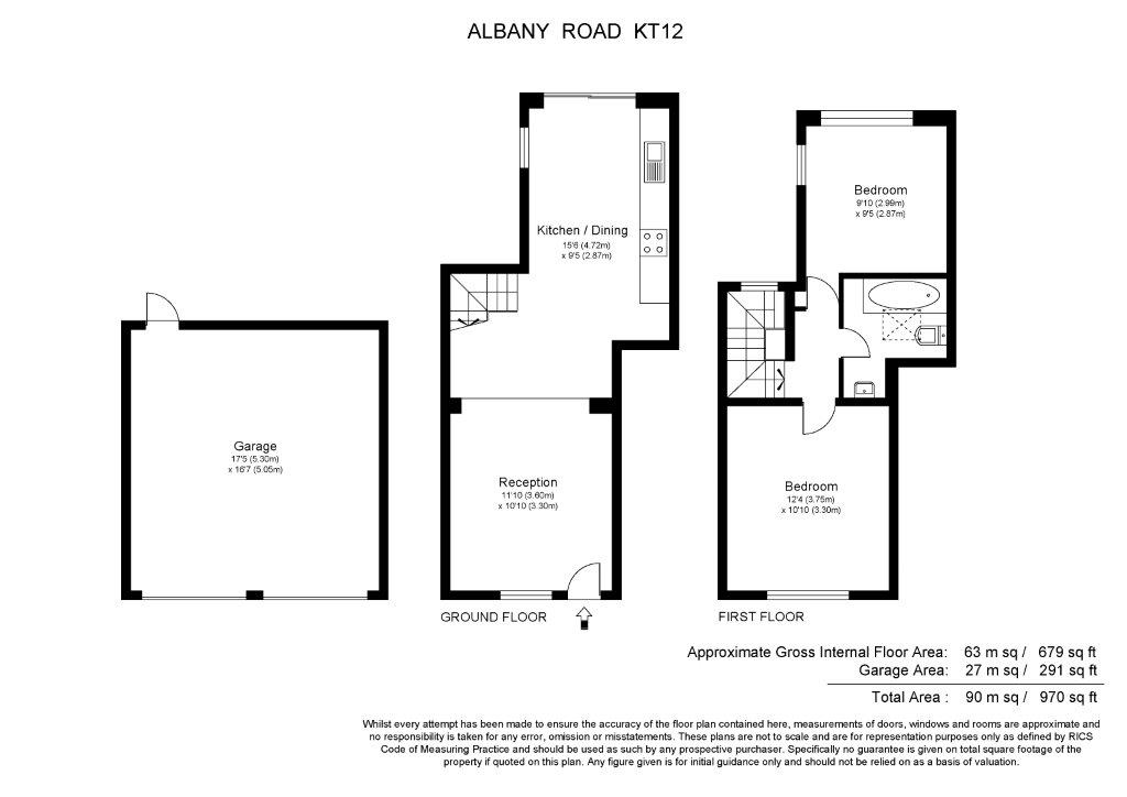 88a, Albany Road, Surrey floorplan