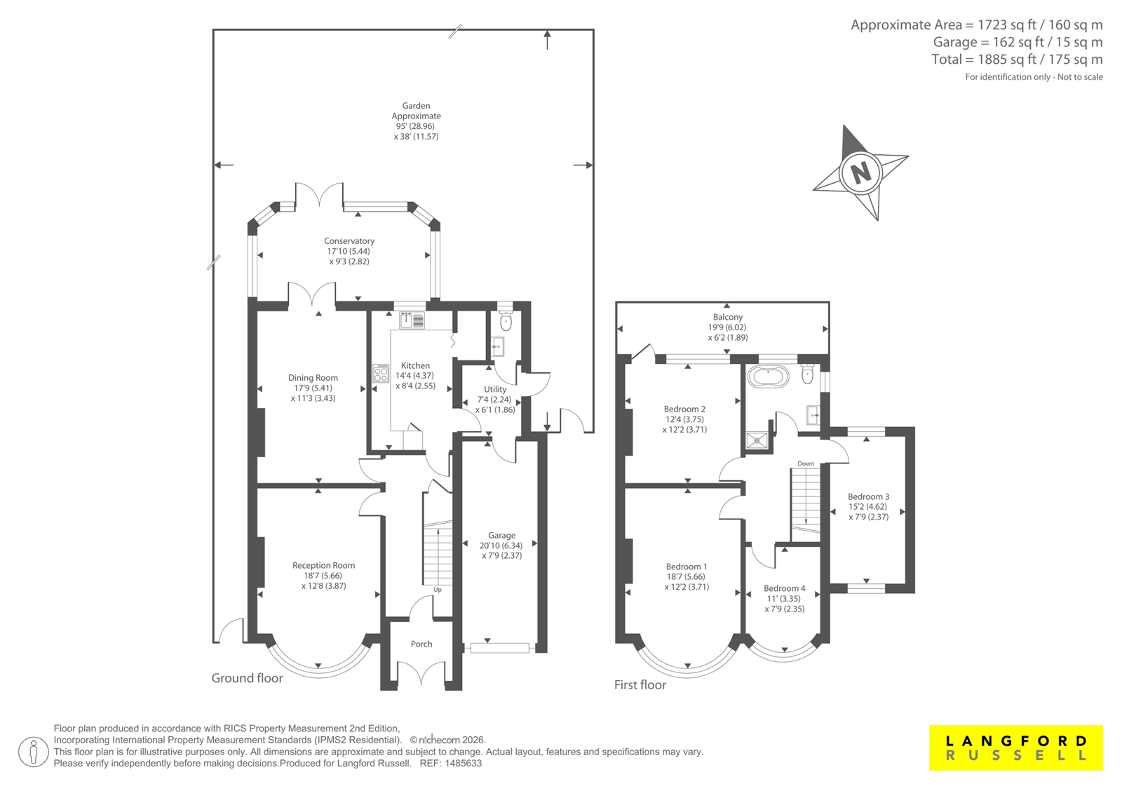 39, Charterhouse Road, Orpington floorplan