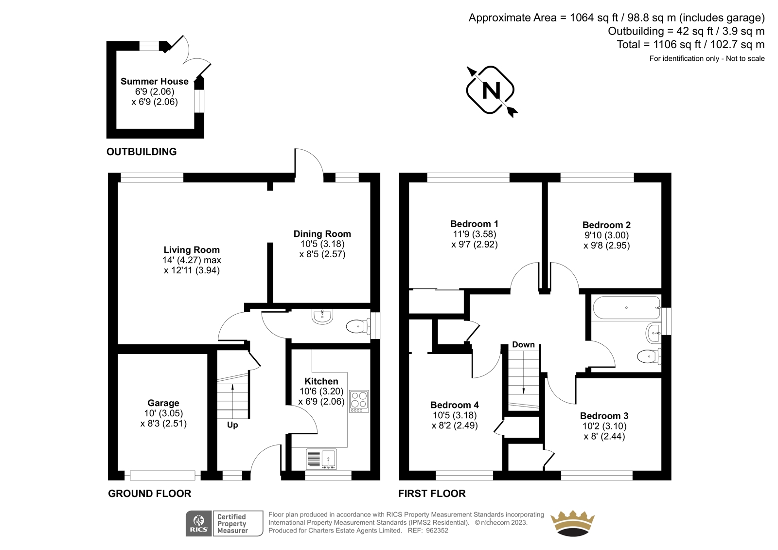 2, Danebury Gardens, Eastleigh floorplan