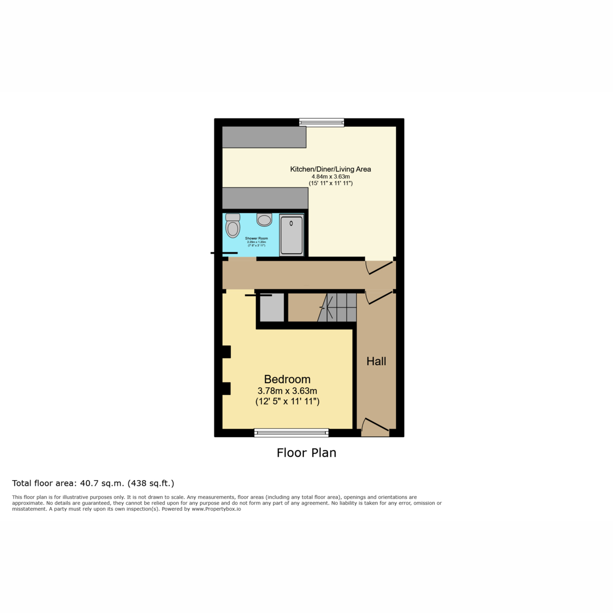 Hepburn Road, Bristol floorplan