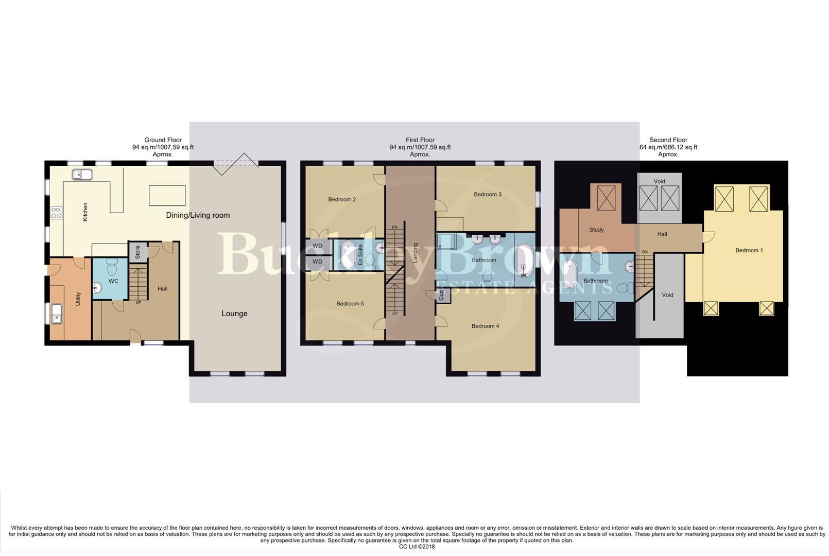 18, Peartree Lane, Mansfield floorplan