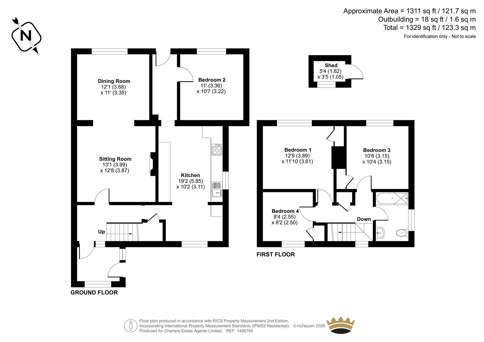95, Nobes Avenue, Hampshire floorplan