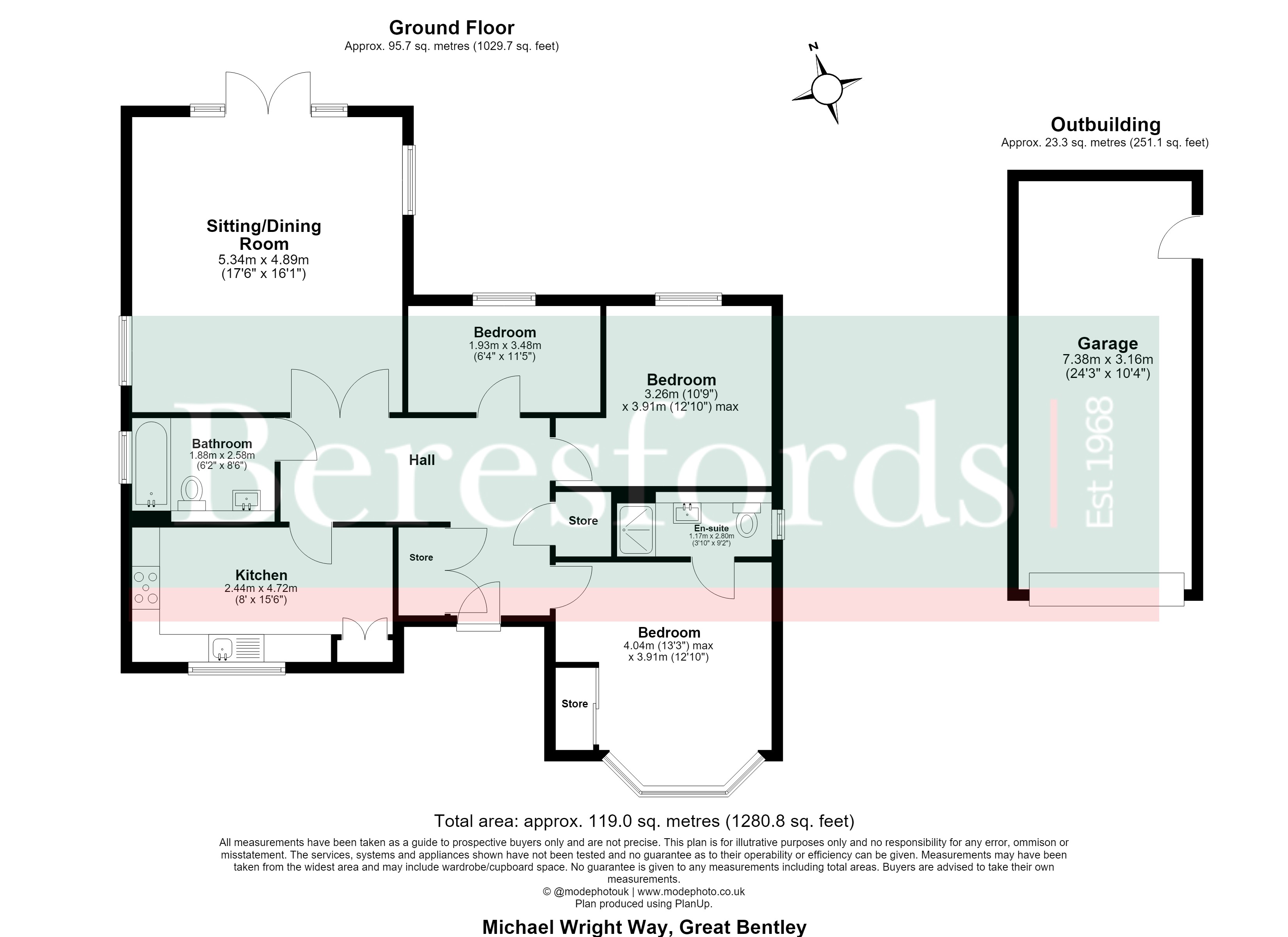 3, Michael Wright Way, Colchester floorplan