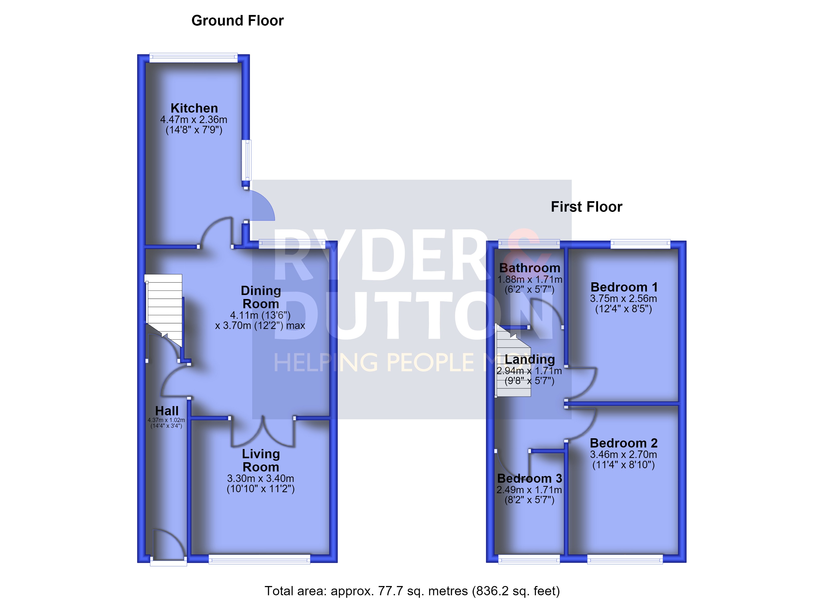 62, Leng Road, Greater Manchester floorplan