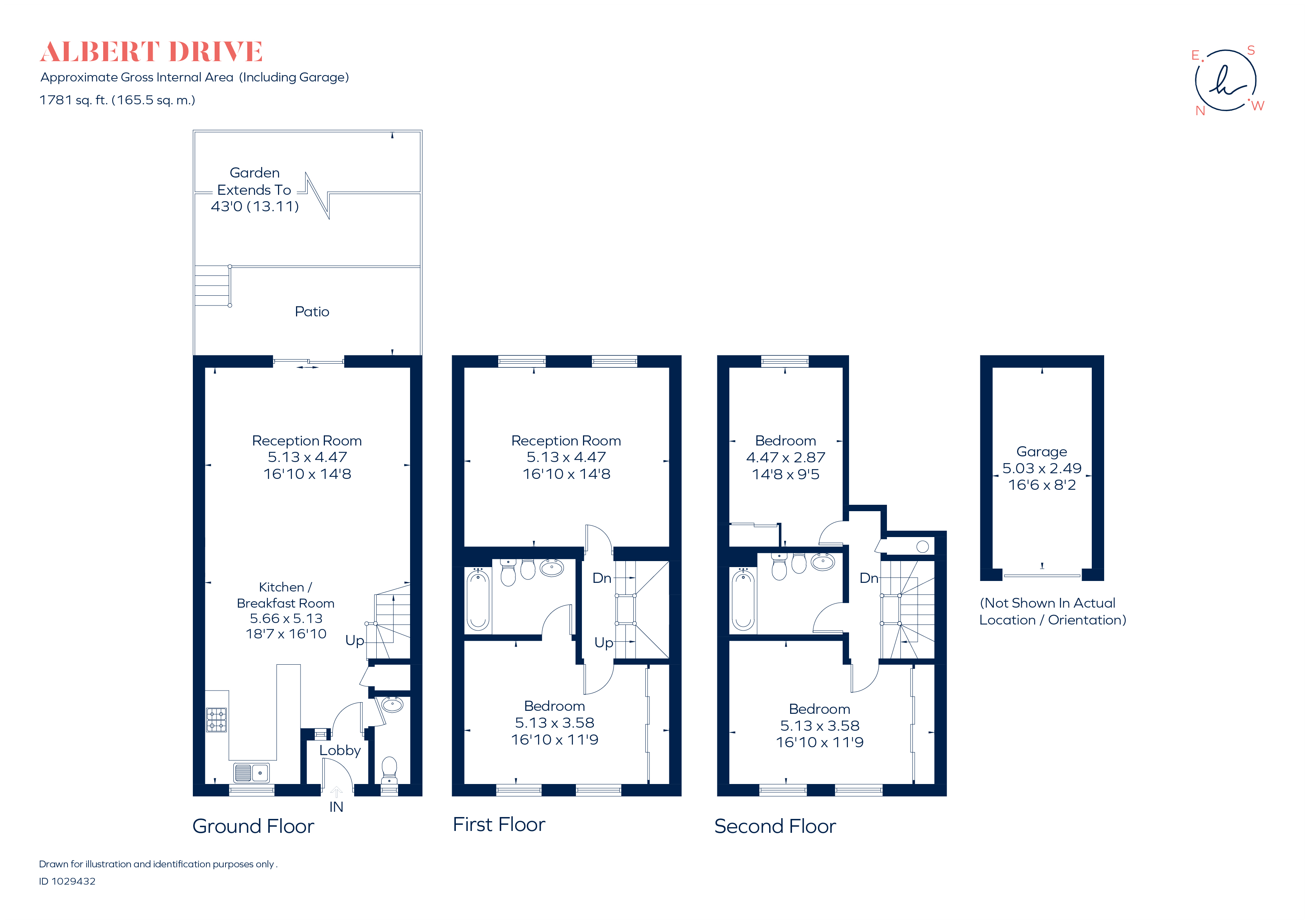63A, Albert Drive, London floorplan