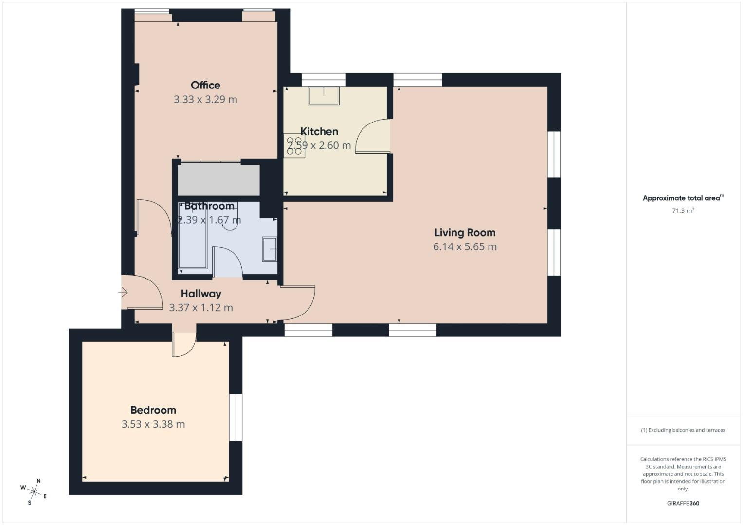 6, Ascham Hall, Bingley floorplan