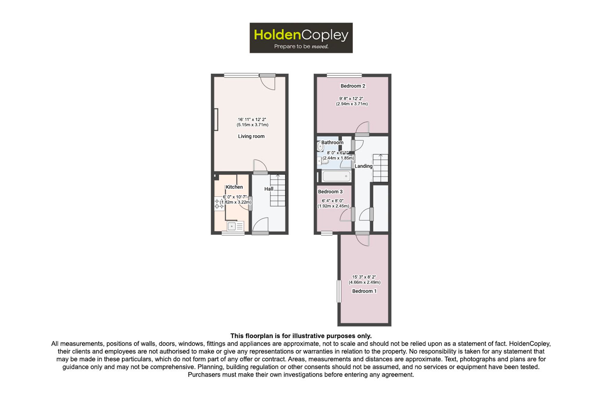 8 Clinton Court, Nottingham floorplan