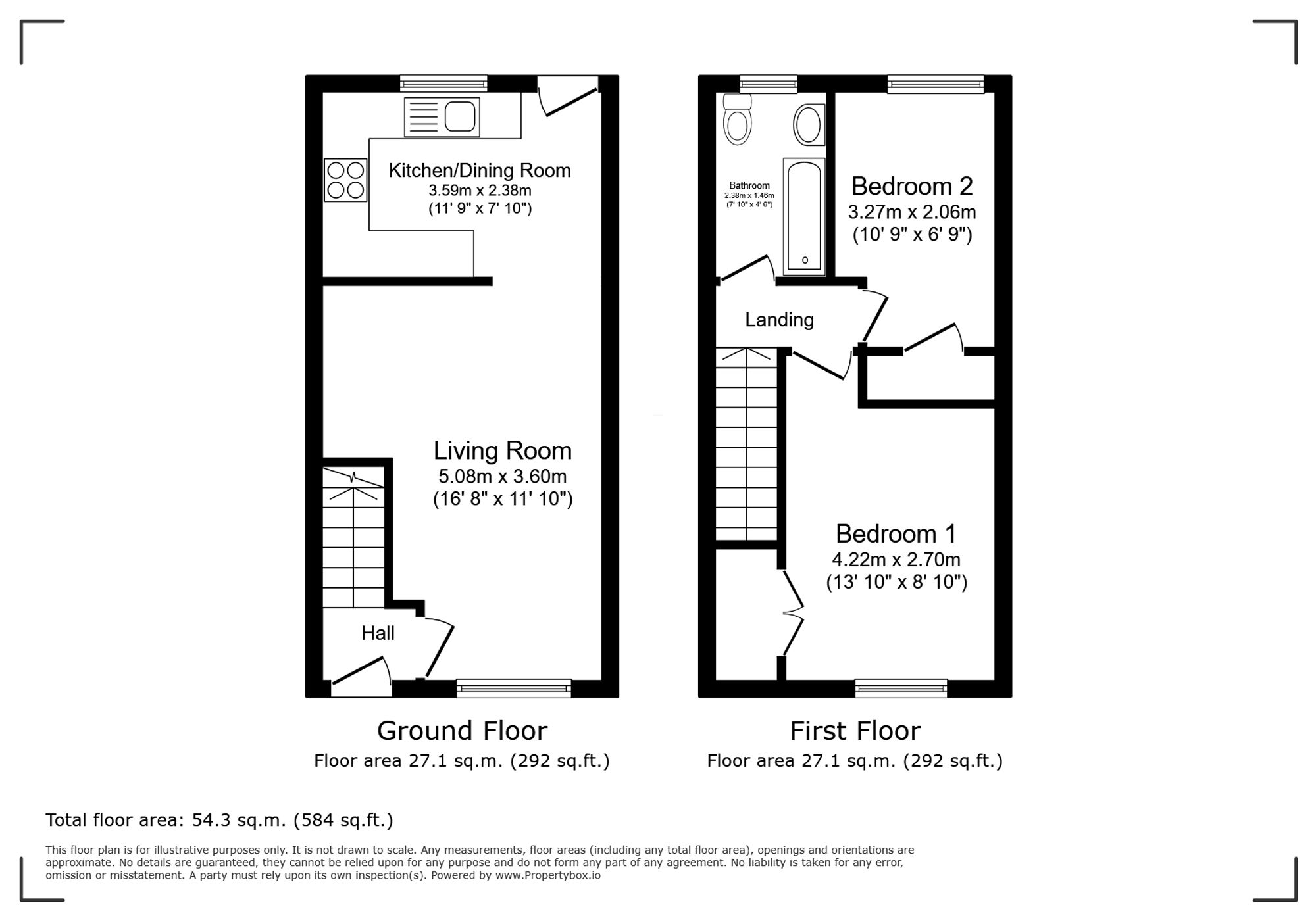 4 Daltry Way, Crewe floorplan