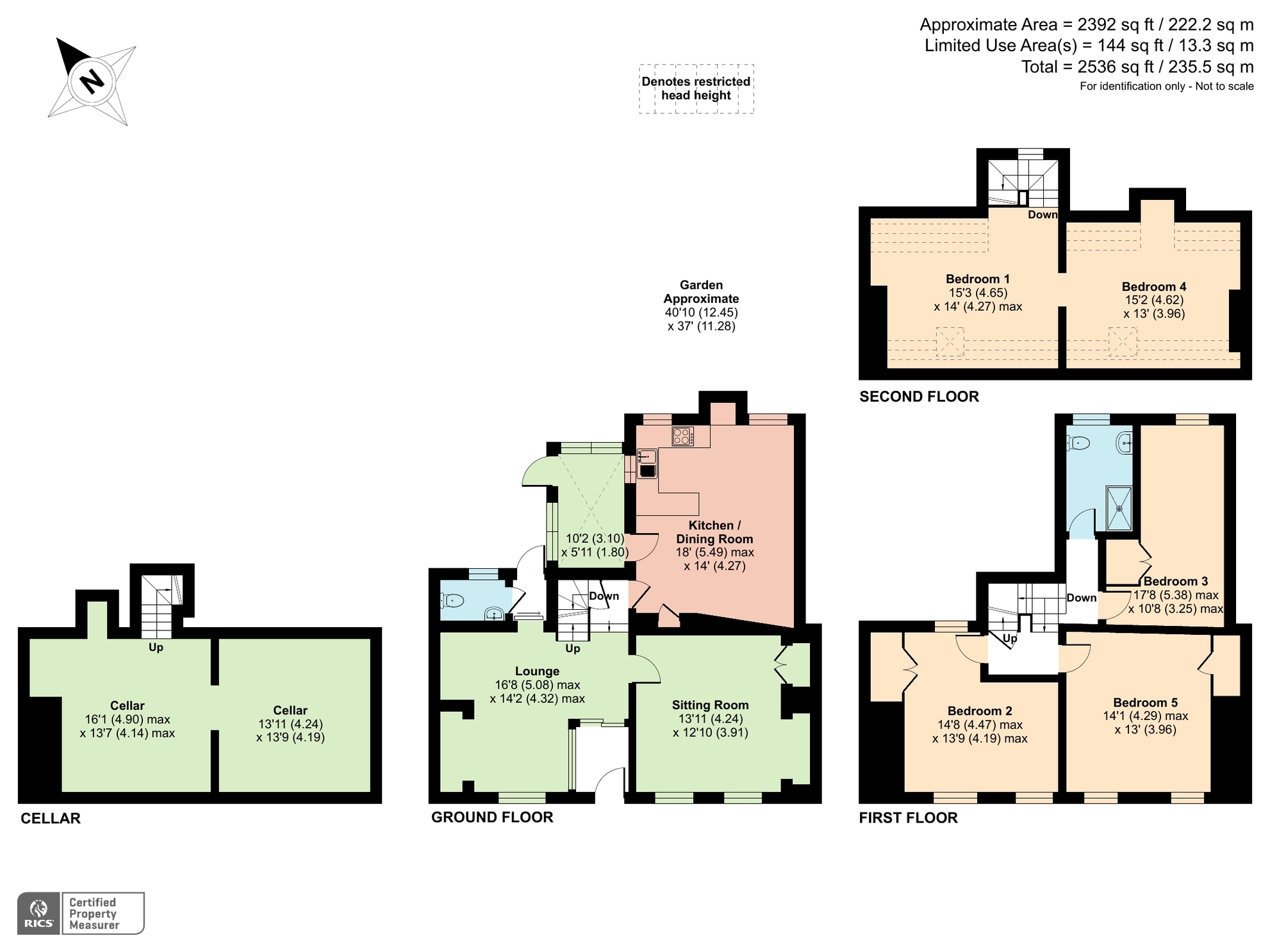76, West End, Oxfordshire floorplan