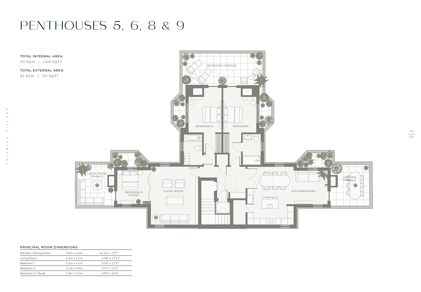 Chiswick Village, London floorplan