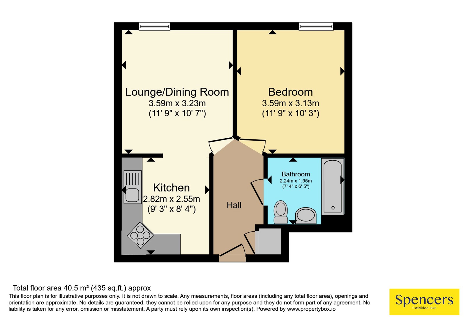Flat 4, 278, Checkland Road, Leicester floorplan