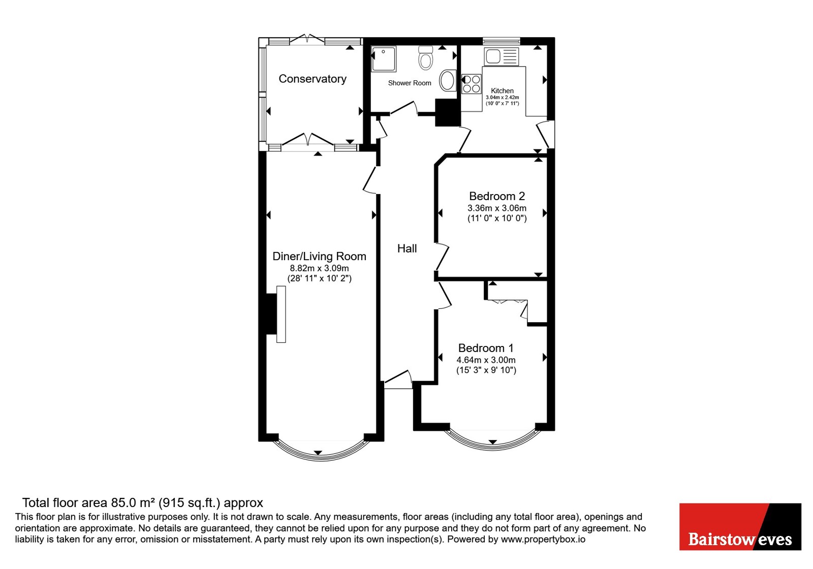 7, Kent Drive, Hornchurch floorplan