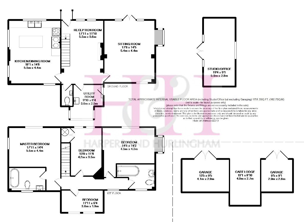 4 Bedrooms Detached house for sale in Churn Lane, Horsmonden, Kent TN12