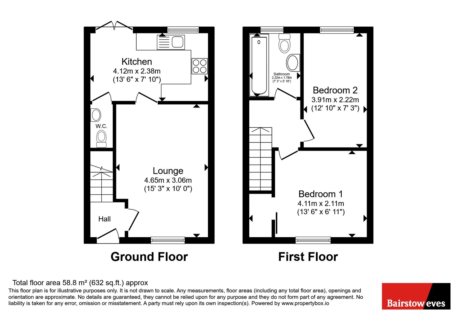 Rebecca Close, Nottinghamshire floorplan