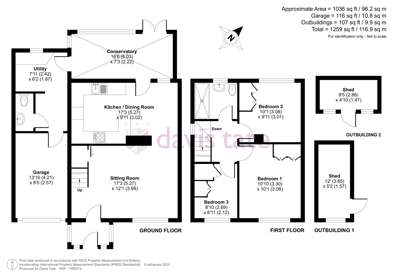 14, Lea Road, Reading floorplan