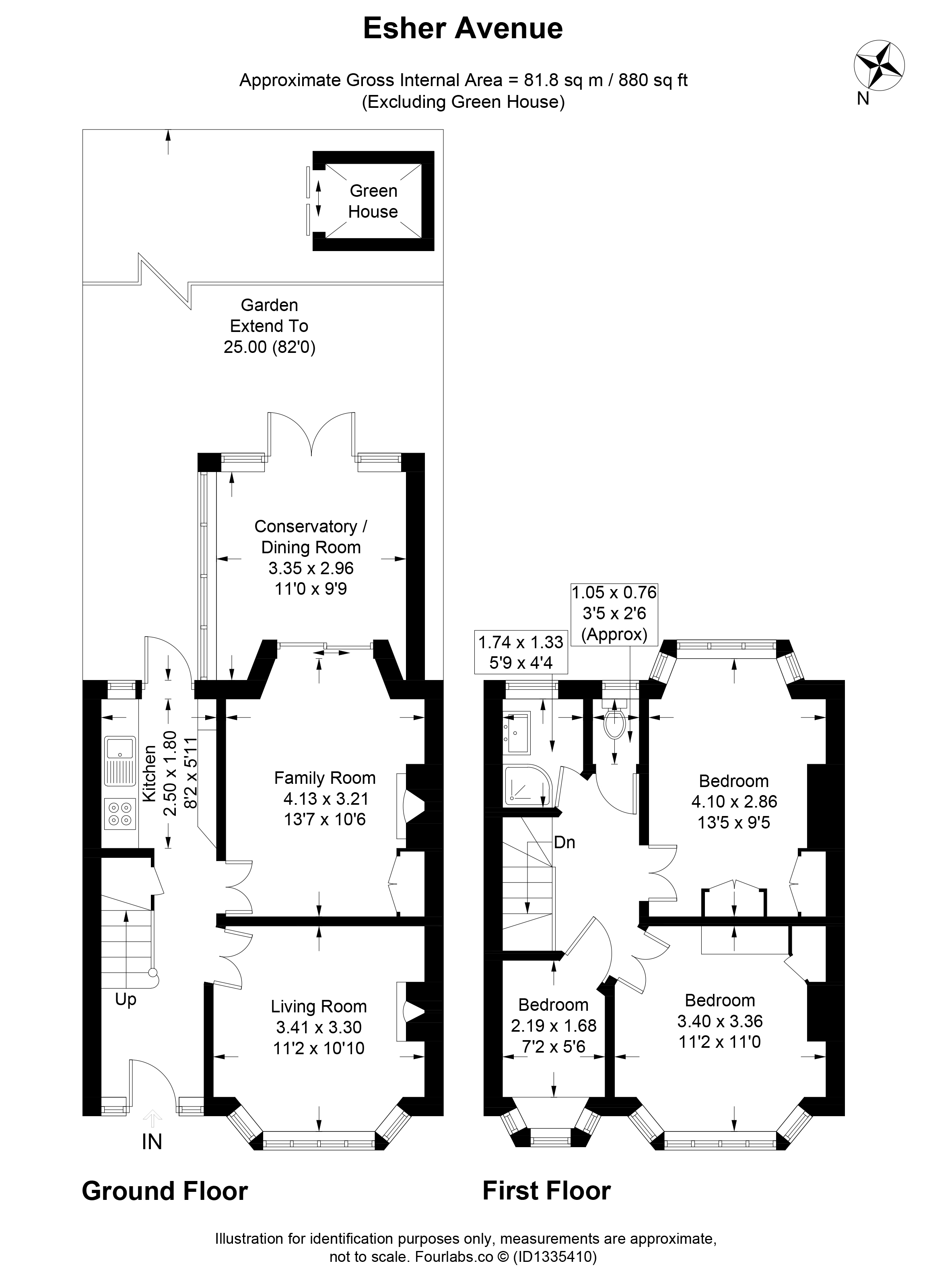 5, Esher Avenue, Sutton floorplan