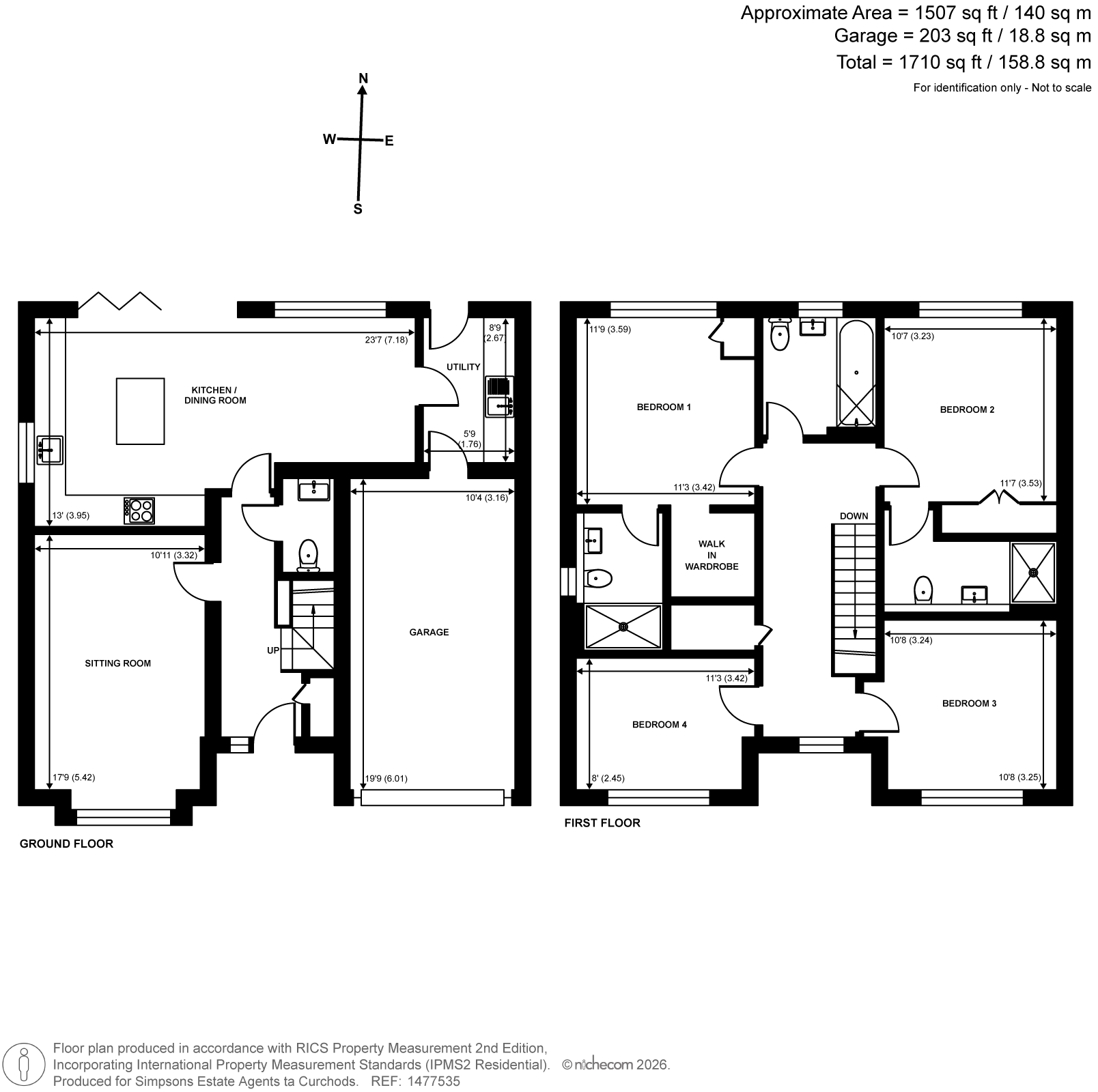 8, Bridges Avenue, East Molesey floorplan