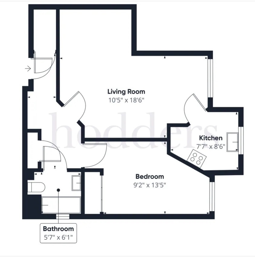 17, Matthews Lodge, Station Road, Addlestone floorplan