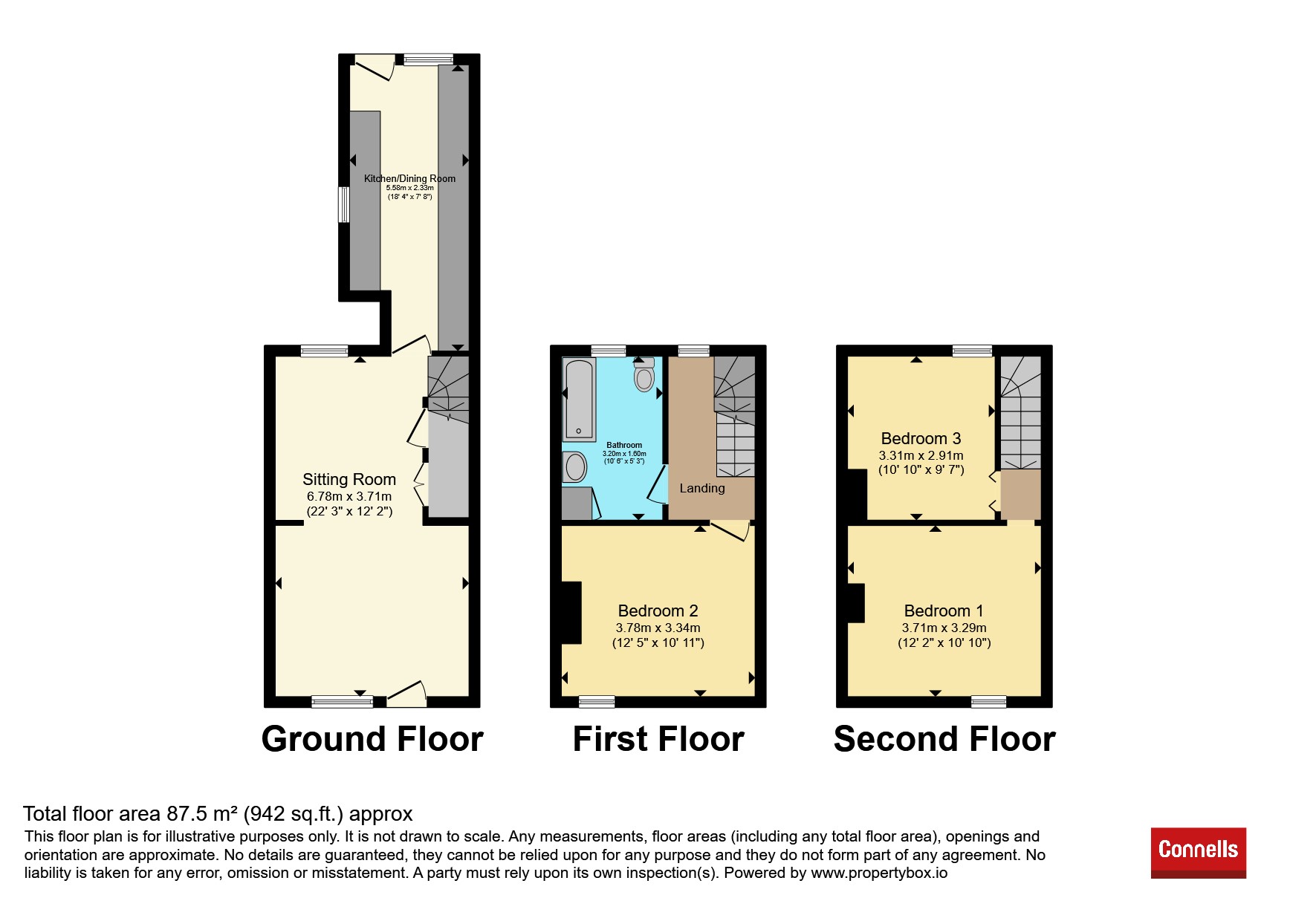 94, Hartford Road, Huntingdon floorplan