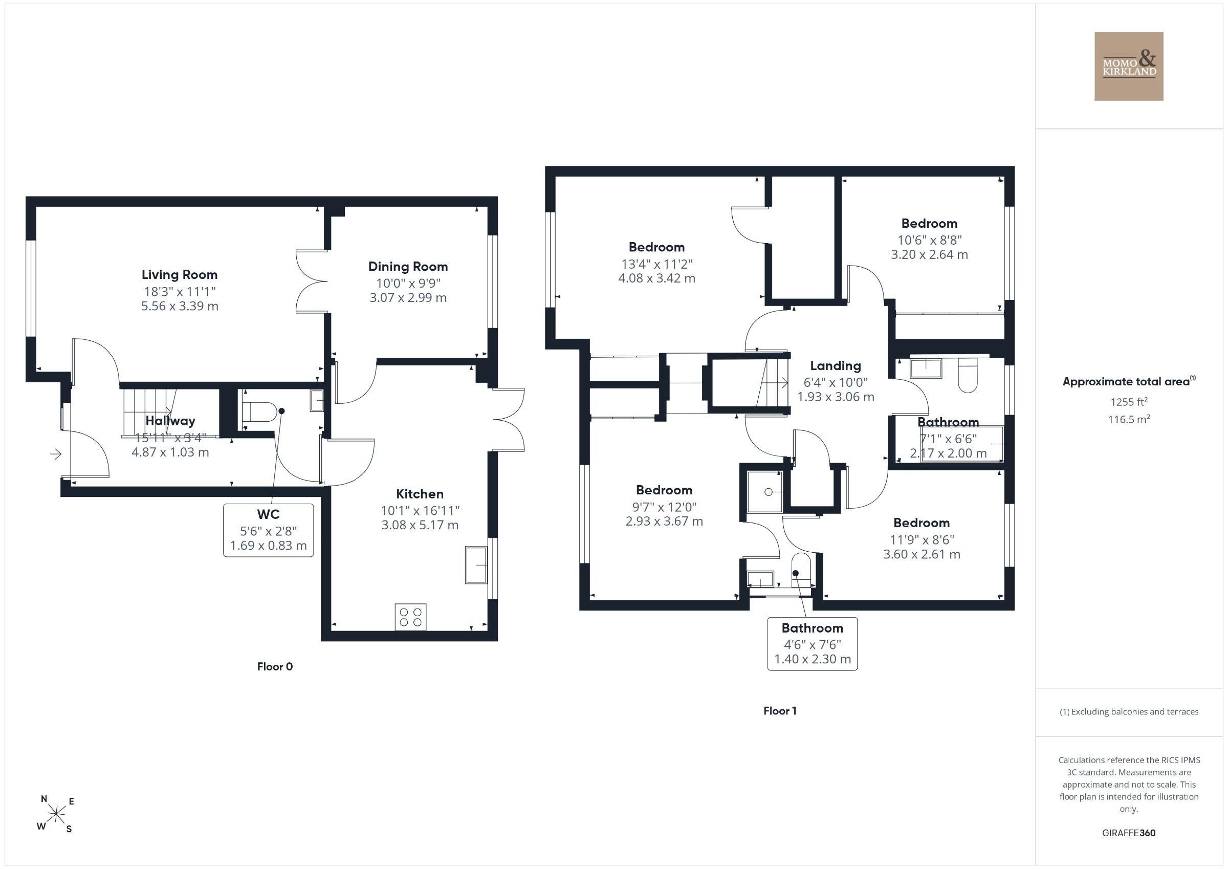 31 Clarkin Avenue, Glasgow floorplan