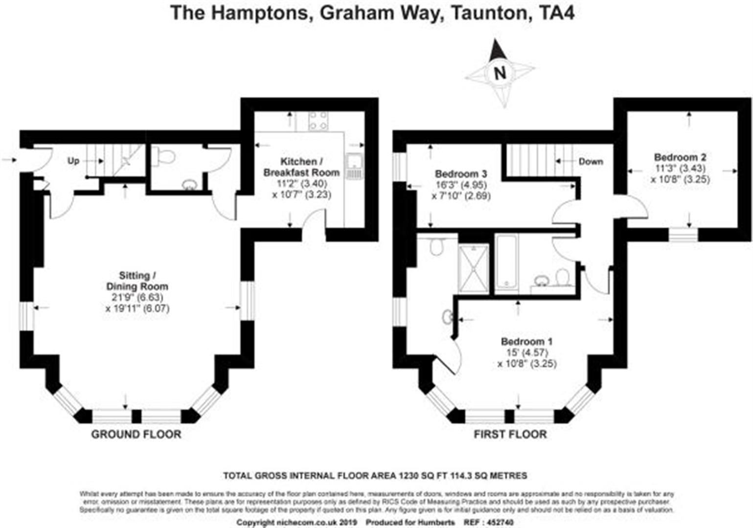 3 Bedrooms End terrace house for sale in Graham Way, Cotford St. Luke, Taunton TA4