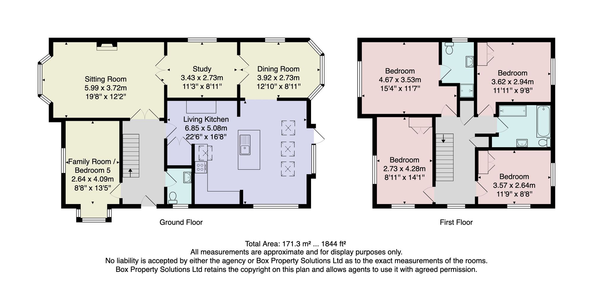 16 Brinklow Way, Harrogate floorplan