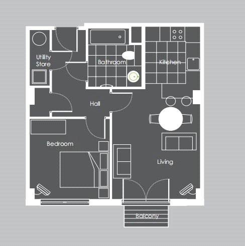 1209 Cypress Place,, Cypress Place, MANCHESTER floorplan