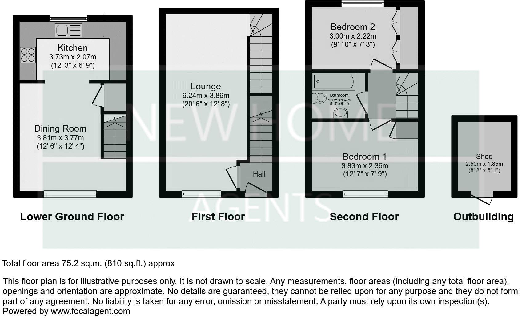 The Maltings, Walkern, Stevenage, SG2 7NB floorplan