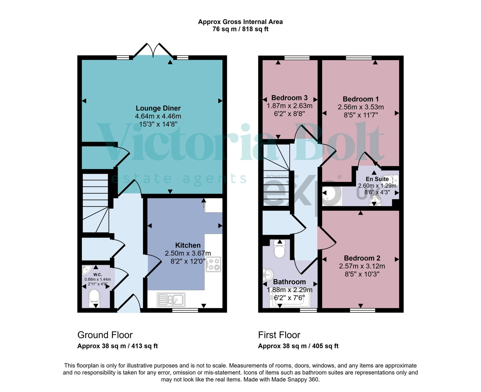 58, Spindle Crescent, Plymouth floorplan