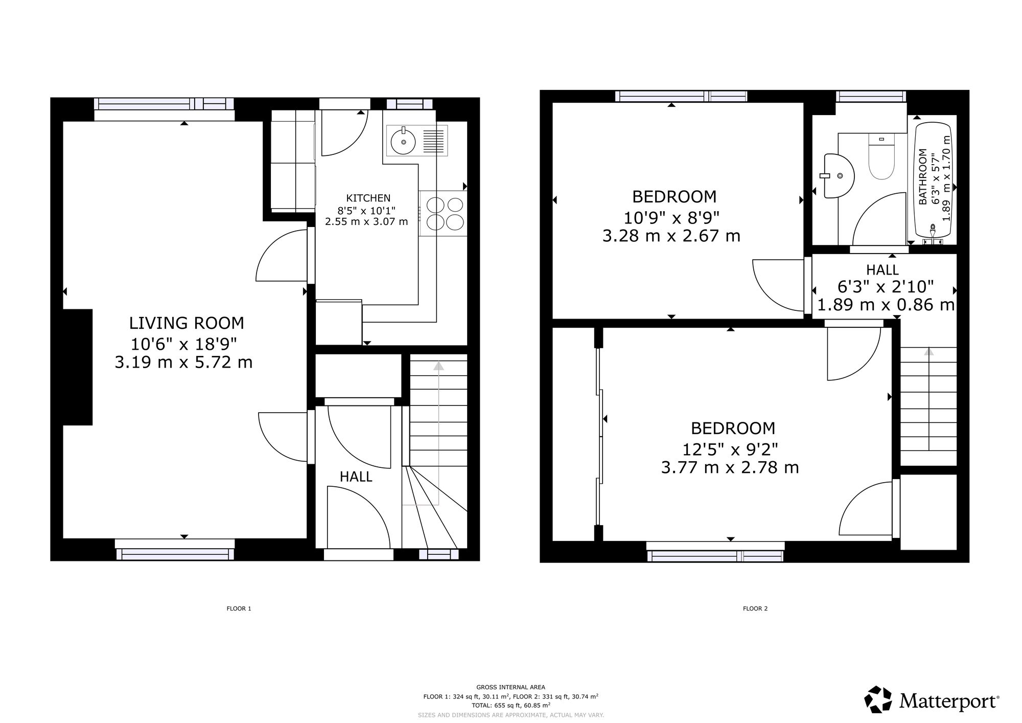 76 Churchill Drive, Broomhill, Glasgow floorplan