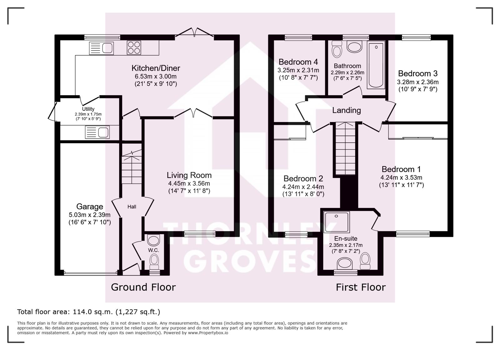 Cassidy Way, Eccles floorplan