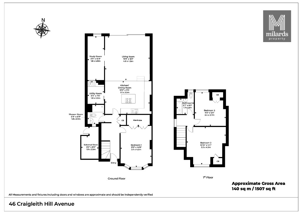 Craigleith Hill Avenue, Craigleith, Edinburgh, EH4 2JN, Edinburgh floorplan
