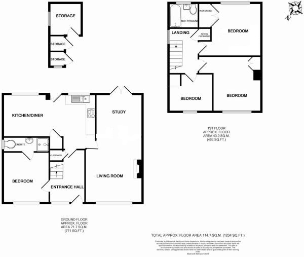 Crabtree Lane, Harpenden, Hertfordshire AL5, 4 bedroom end terrace