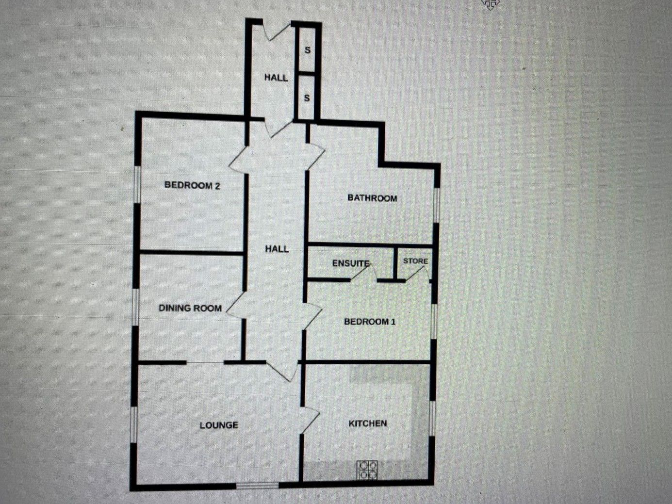 Flat 8, Bowring Manor, Cressington, Liverpool floorplan