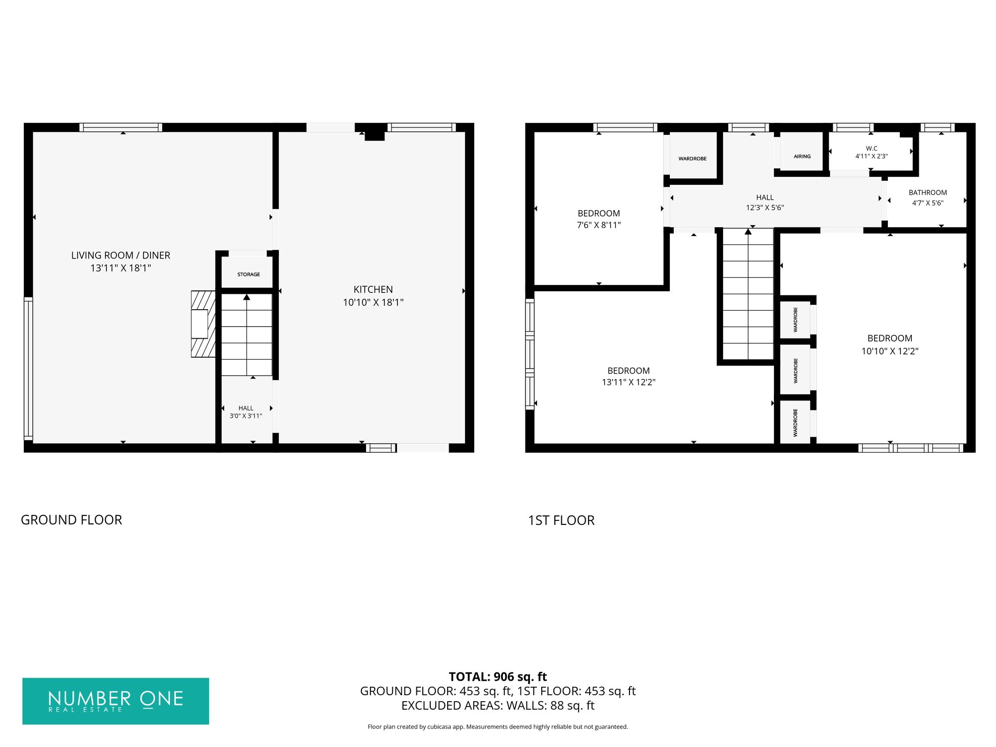 18 Fisher Close, Newport floorplan