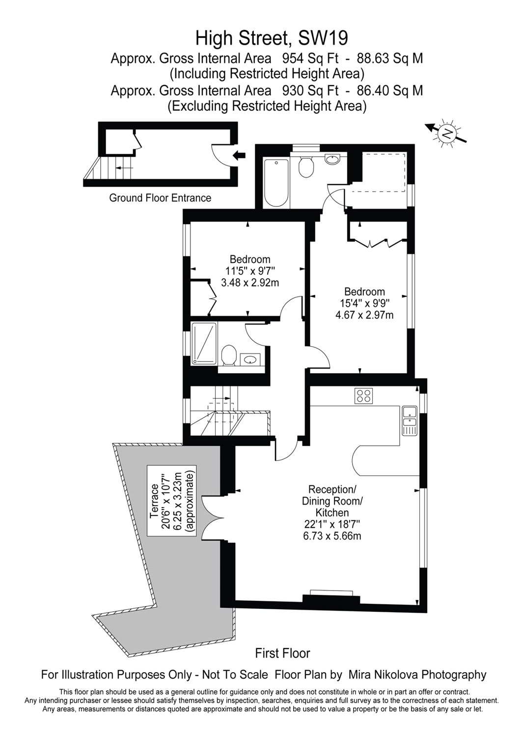 2 Bedrooms Flat to rent in High Street Wimbledon, London SW19