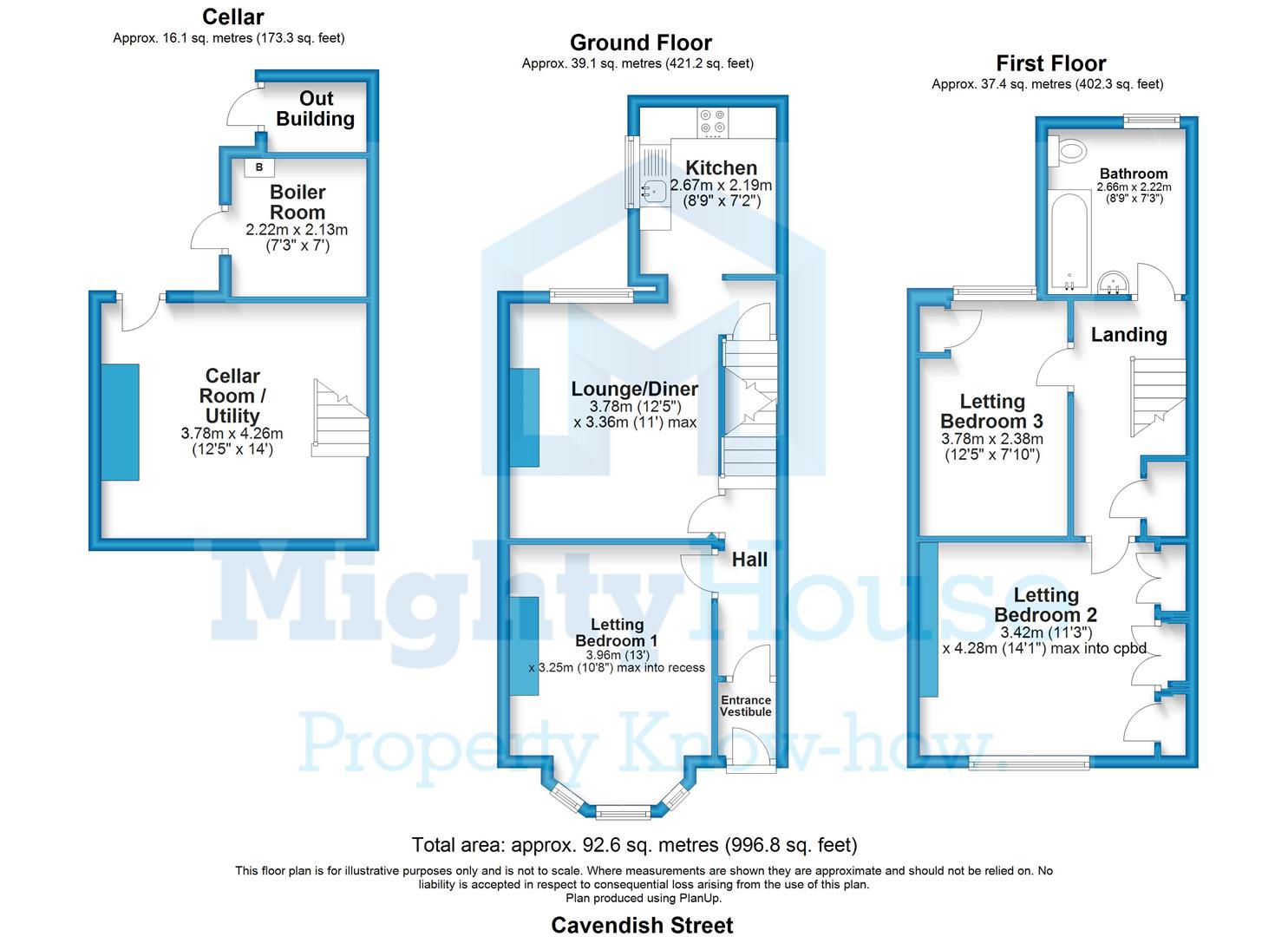 Cavendish Street, Lancaster LA1, 3 bedroom terraced house for sale
