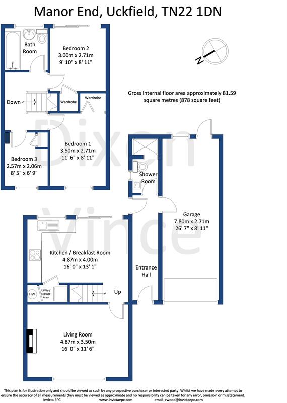 3 Bedrooms  for sale in Manor End, Uckfield TN22