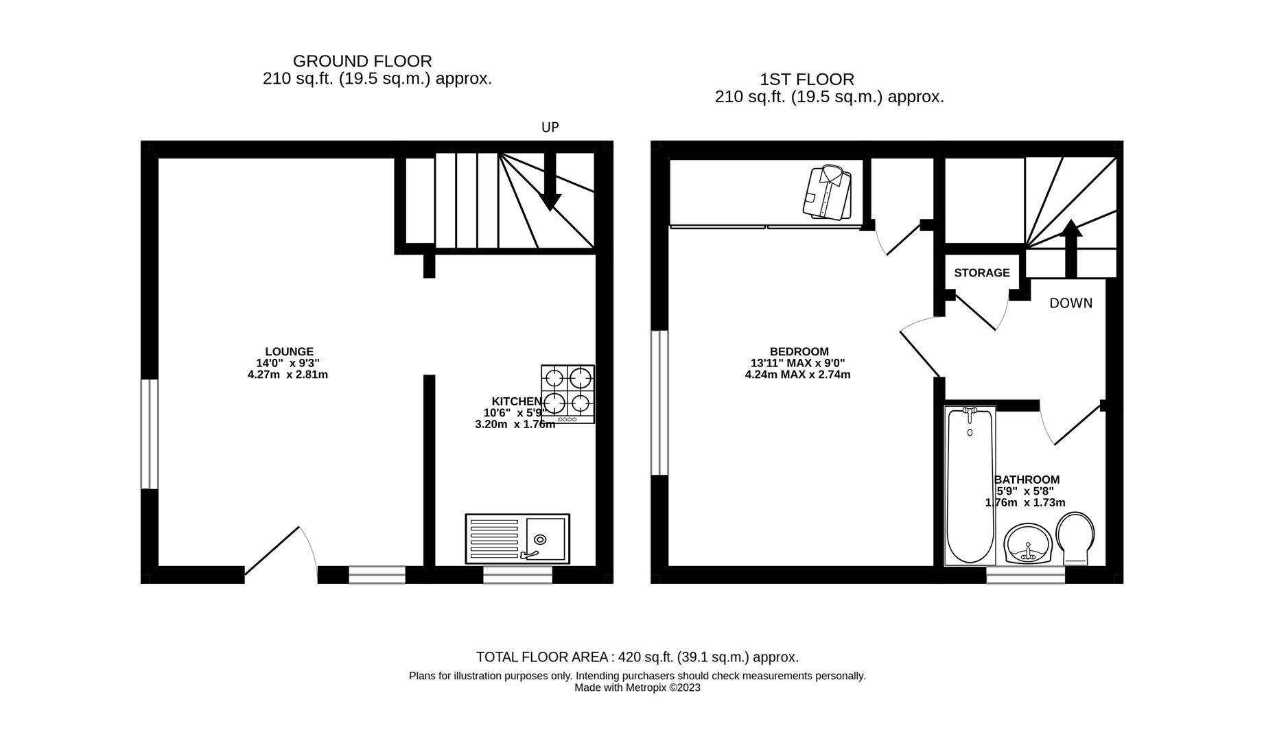 Cedar Way, Haywards Heath floorplan