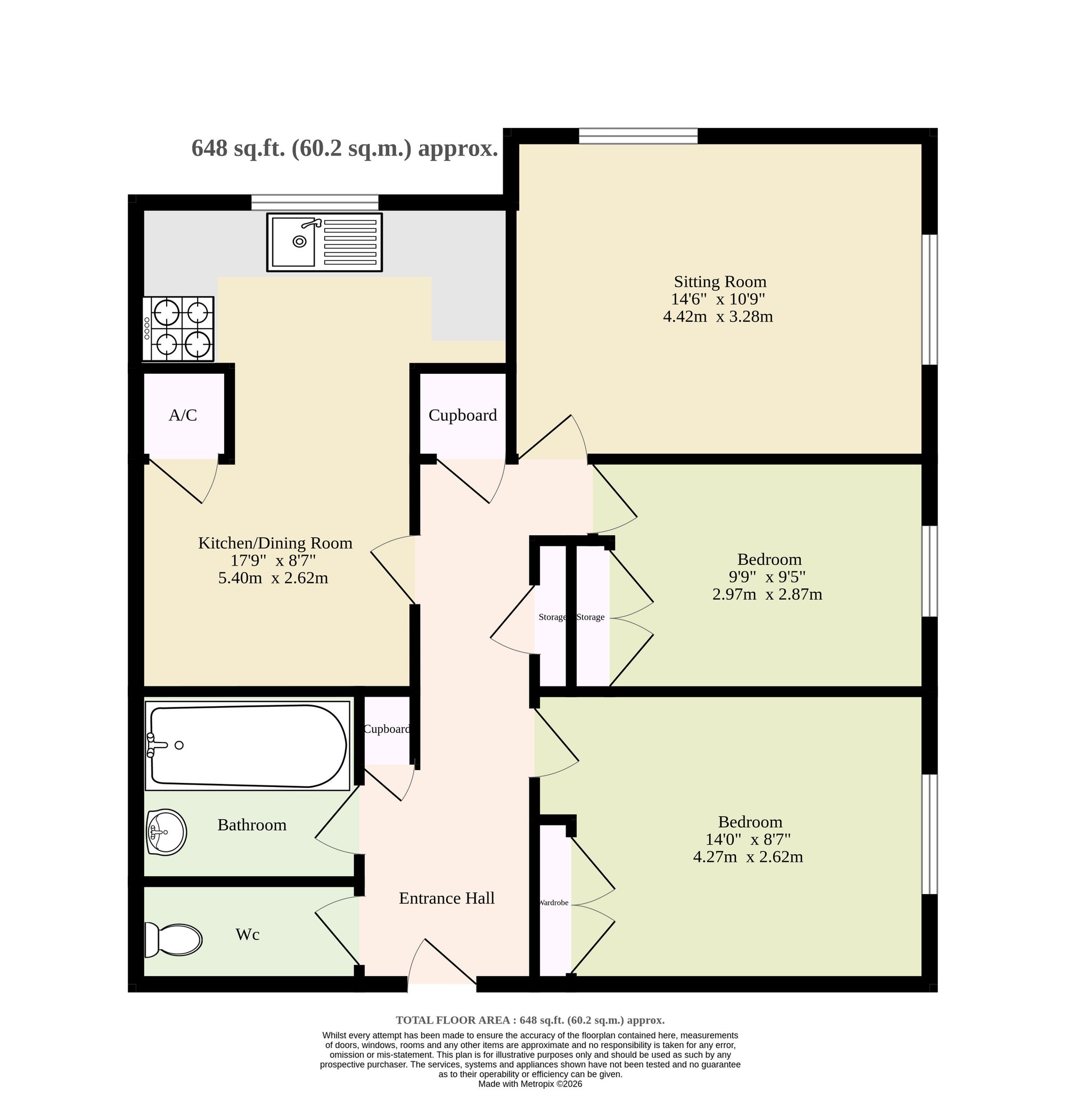 50 Ormesby Road, Norwich floorplan