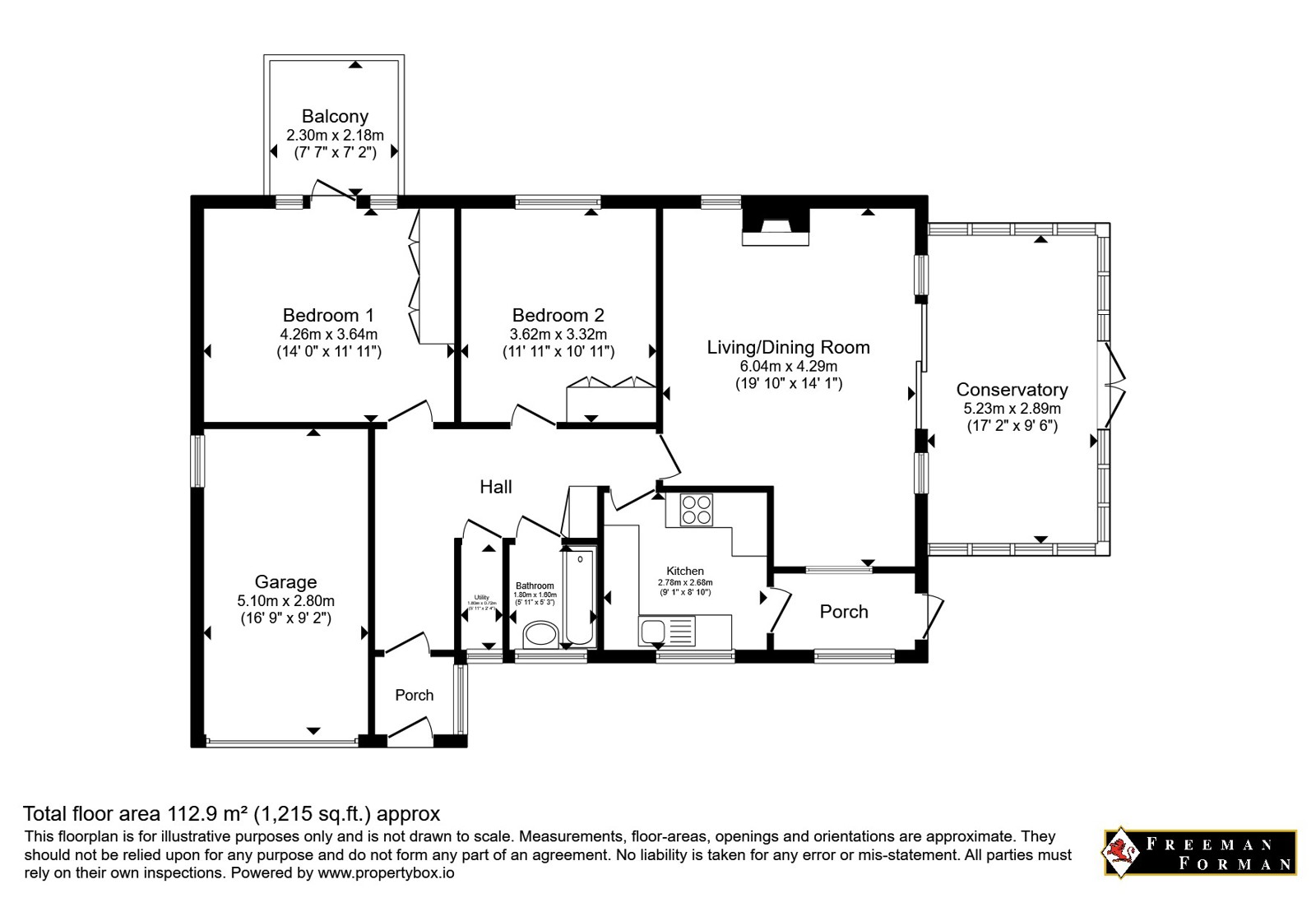 26, Fayre Meadow, East Sussex floorplan
