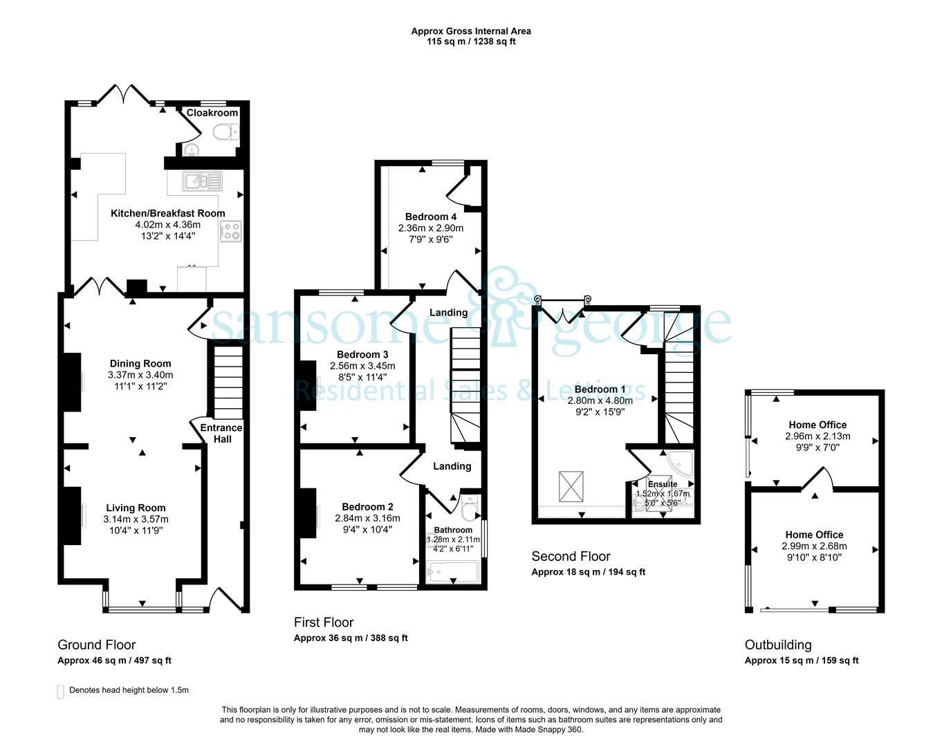 7, Gratwicke Road, Reading floorplan