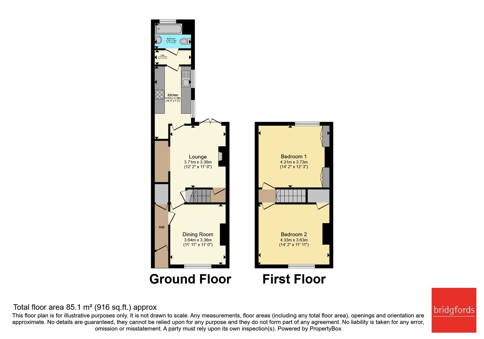 Leycett Road, Newcastle floorplan