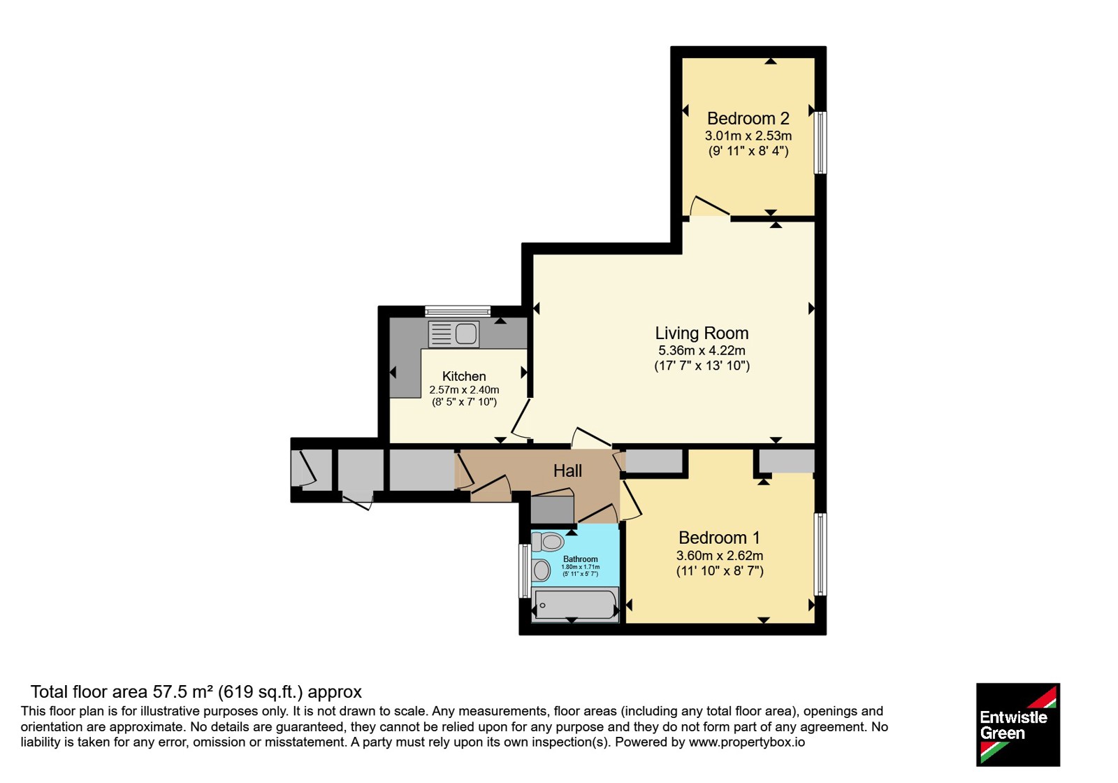 11, Whitecross Road, Cheshire floorplan