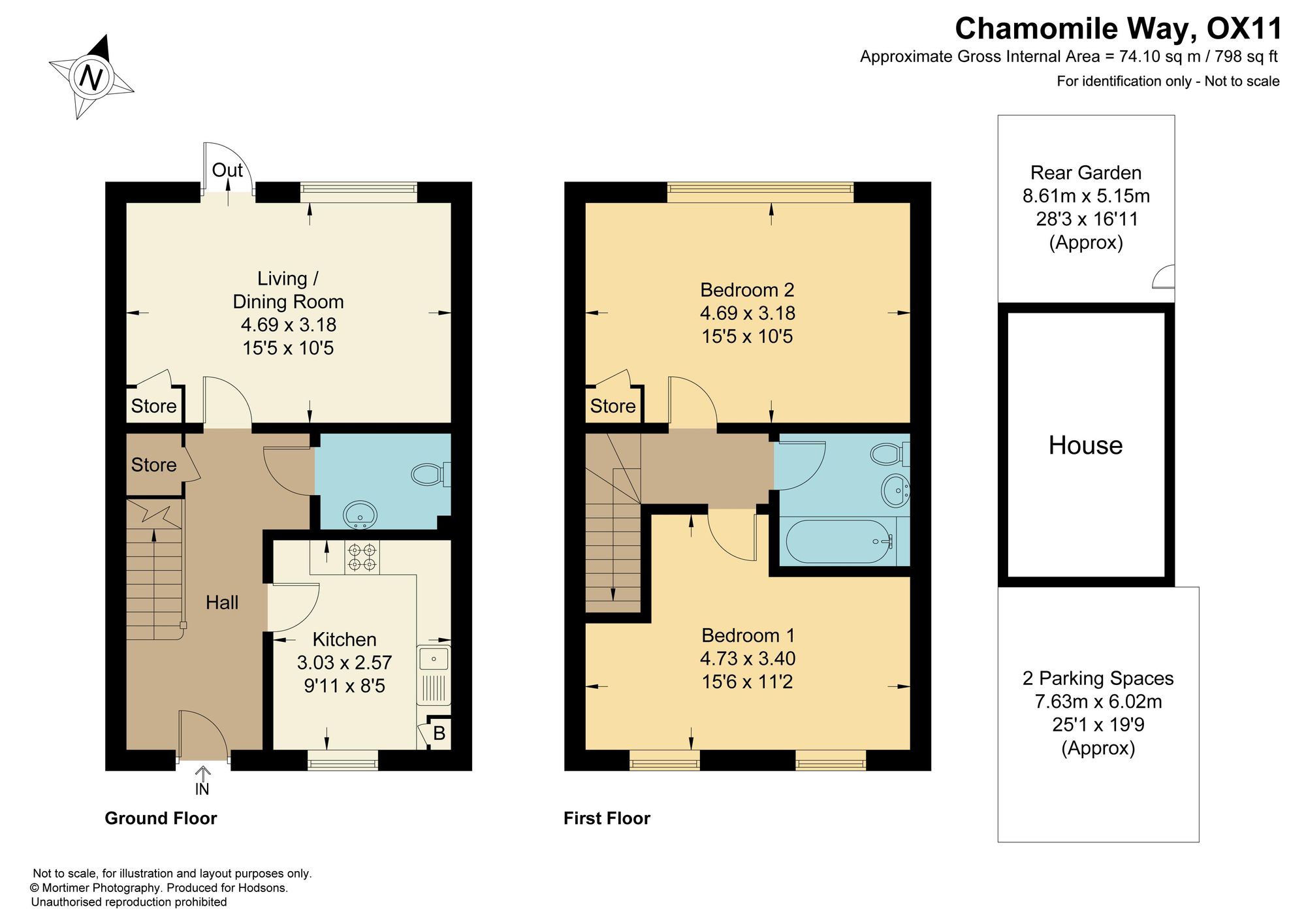 55 Chamomile Way, Didcot floorplan