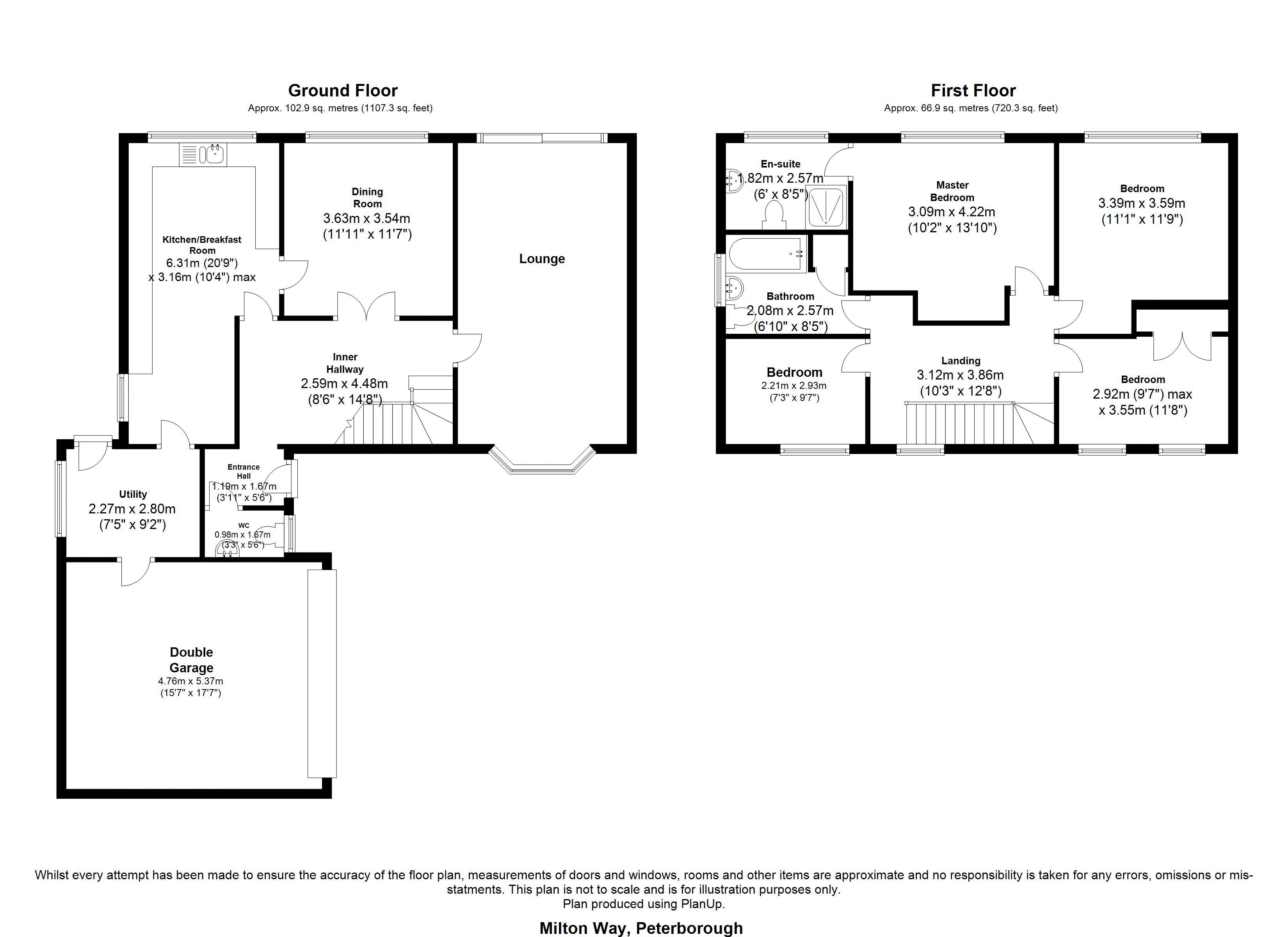 31, Milton Way, Peterborough floorplan