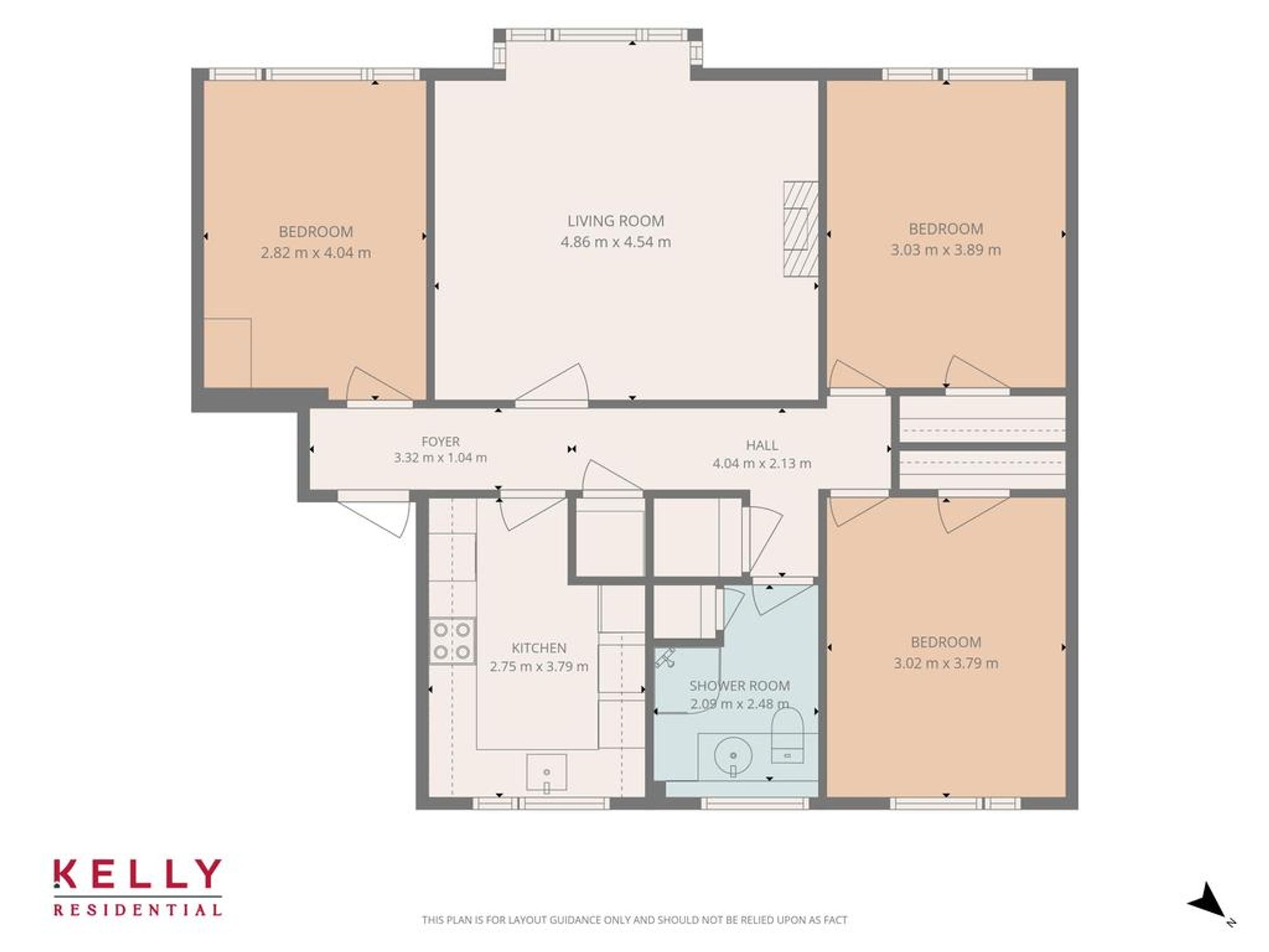 37 Bankholm Place, Glasgow floorplan