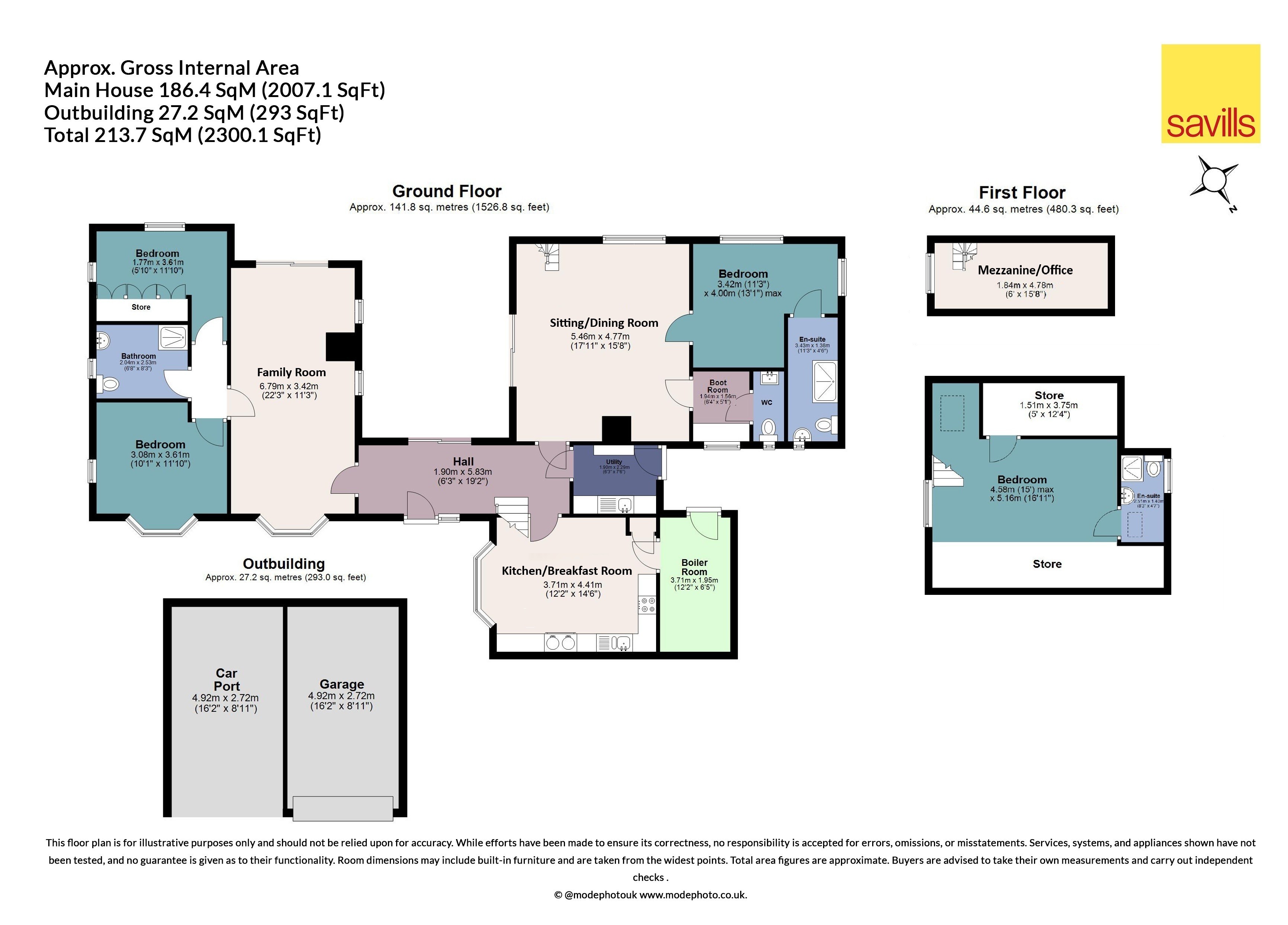2A, The Studio,, Cherry Tree Road, Suffolk floorplan