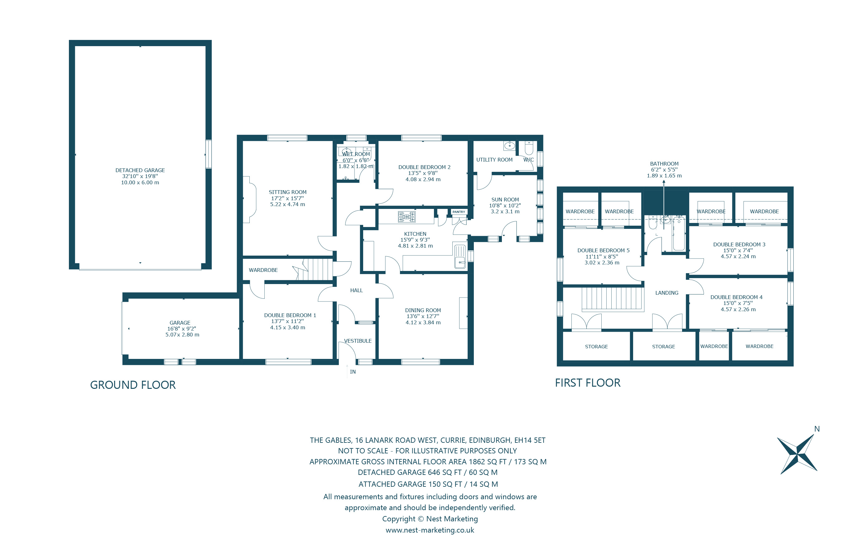 16, Lanark Road West, Edinburgh floorplan