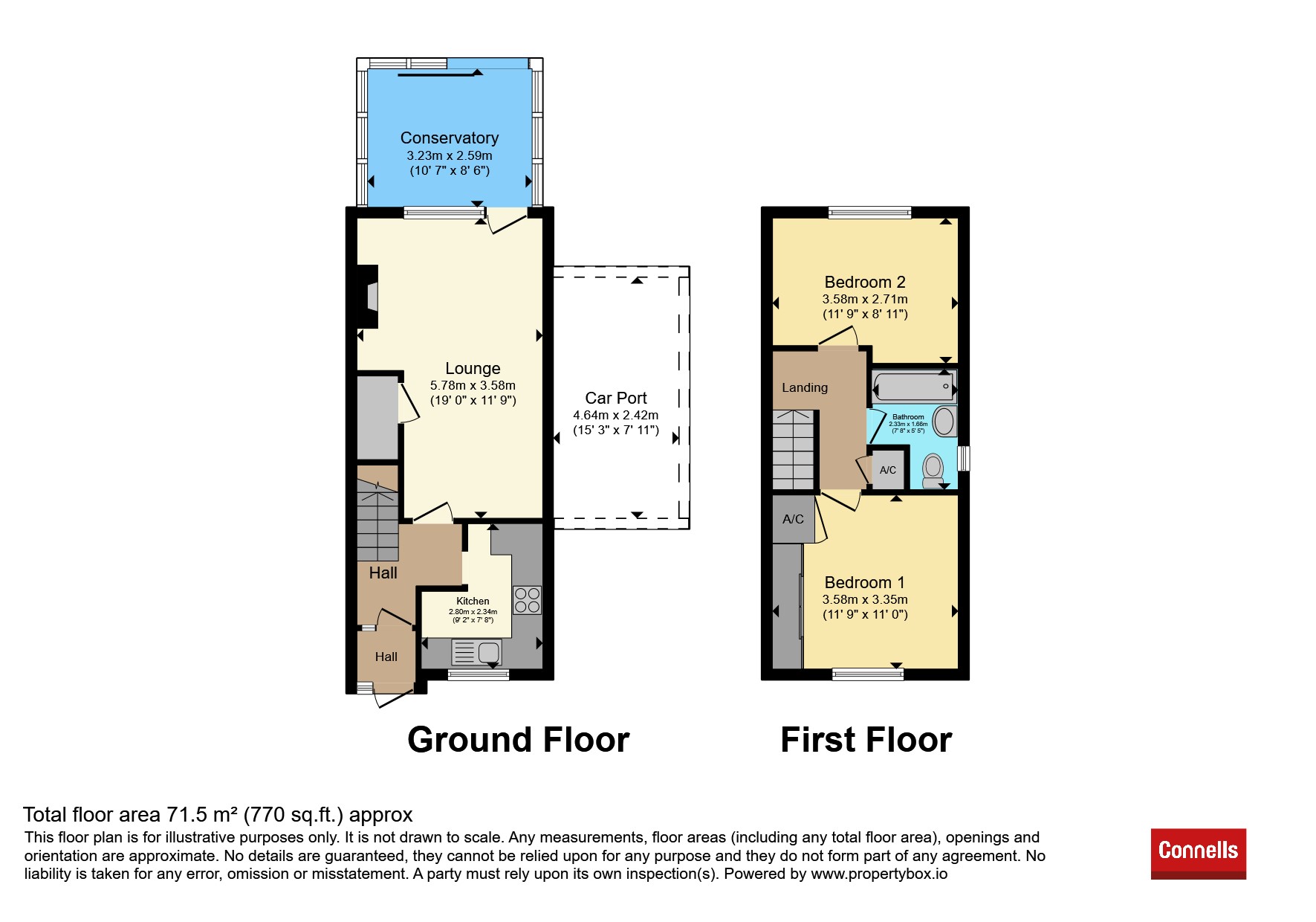 22, Lysander Close, Warwick floorplan